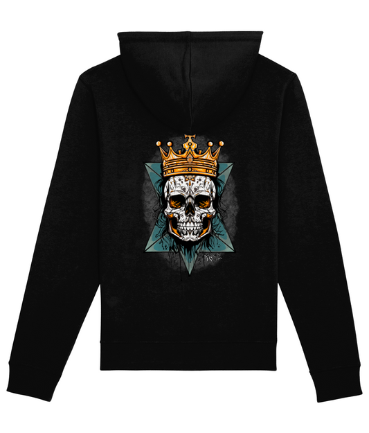 CrownSkull Hoodie Back Side